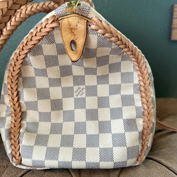 The Icon Damier Azur Medium Cashmere from vintage boho bags, only used twice - Picture 6 of 12